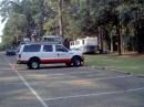 Red Cross EC Vehicle brought by John Morre.