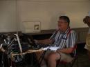 Hal, KD5HWW, at the digital station.