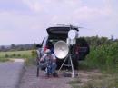 Dave K2DH working another one on 10GHz SSB from FN02wv