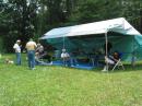 We had many good meals in the chow tent.  What's better? Working the radios or eating.  I'll let you decide.