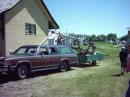 and last, the contraption we had to monster garage together to get the antennas, and popup tower to the sight because we dont have a comm trailer.... yet.