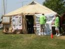PARC's Field Day tent
