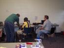Bob K4ZD, Malcolm KG4CIU, and Tony KD4CJO, start making FD contacts