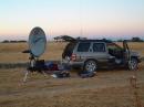 WA6JBD at CM97TE, somewhere between Merced and Chowchilla. Tons of mosquitos but not one bite. Could it be the healthy diet
of beef jerky and Gatoraid?