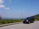 Looking Northeast from Air Bellows Overlook on the Blue Ridge Parkway in NW North Carolina. el 3724 feet