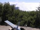 By the time I packed up, Mt. Wilson was almost coverd by the cloud; only couple of antennas could be seen