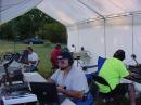 ....and we're off and running with Garry-WB8EKG in the foreground.