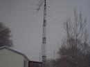 160M - 432 MHZ Antennas After A Recent Snowfall