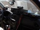 <i>Radio Mounting ... gotta love Velcro!</i>