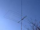 The main antenna (OB6-3M) 
and the 40/80 dipoles