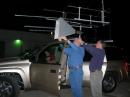 <i>fifty-seven-sixty by night - QSO w/WW2R</i> photo courtesy K5FOG