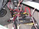 4 X 115 amp hour batteries. Never go dead out in the middle of nowhere.