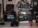 W4AMP 2006 Entry Station.
Lcom 37A and 208H, Yaesu FT897 and MD100A8X.
100 watts on 50, 50 on 144, 25 on 222, 50 fm and 20 ssb on 432.
