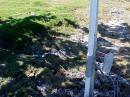 Base loading coil &amp; "gin pole" used to help raise the vertical