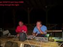 Roger WD8ITD and Gary K8BE working through the night