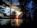 Photo was taken from my dock at North Star Camp Ground