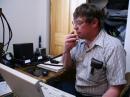 Mark doing what he does best...hamming!