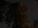 10 minute exposure of vhf beam.