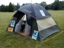 K3ZT - "Tony in a Tent" - Lots of Rain and Scary Lightening.. but 
Still Lots of Fun!