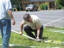 Tom-N4FWD setting up the beams...