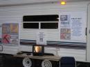 Our posters helped to informed passers-by as to what this setup was. Professionalism was the name of this year's event. 
