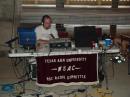 The operating station.  Many old Ags will remember the banner!