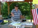 Arch, KC8RHZ put together a very informative info booth with the assistance of his son Don, KD8BHF.