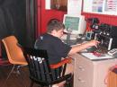 Even our youngest members got on the air during field day weekend.