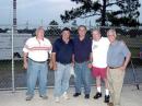 Over 250 years of Ham Radio.  
Danny K5ARH, Bert W5ZR, Buddy N5AN, Pat W5WMU, and Art KZ5D.
Photo: K5LFT