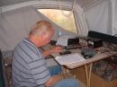 Charlie, KI4NPX, makes his first cw contact