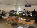 Inside the W4FD Field Day tent