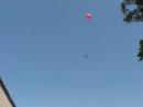Our phone station antenna, Balloon Vertical fed with SGC antenna tuner, which could be seen from Schererville (my hometown).