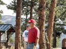 Jeff Ryan, KØRM the Colorado Section Manager and Ed Gansen, NAØED overseeing the tower erecting.