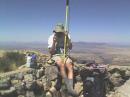 WA9TKK on Mt. Wrightson in DM41.