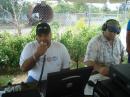 Alexis-WP3ZN in his turn at the mic