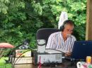 Here is Bill N4AMG working the CW station 