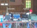 N2NSA and KB2JOE at work Sat.