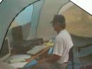 KG4IOE at the keyboard on PSK or RTTY