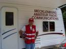 Our Red Cross rep visits.