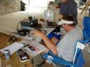 Shane-KI4OSD operating 20m CW