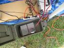Our Battery Connected and in use