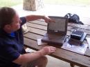 John-KG4HYK explaining APRS station