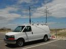 Van and Antennas at Sandy Hook, NJ (FN30aj)