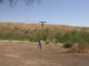 WY7W and his soon-to-be-famous Single Element Yagi!
He does take his DF work seriously.