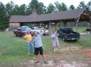 Antenna crew shooting arrows