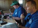 Making contacts in the phone station.