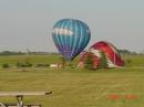 Free entertainment - Ballons launching just east of our site.