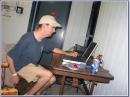 KC2GIK operating PSK-31 at the 10-70 Field Day.