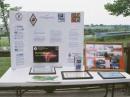 The Information Table greeted guests to our Field Day site.