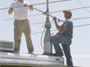 Jim - WA8GXM &amp; Steve - KD8ACF prepare the VHF Antennas.